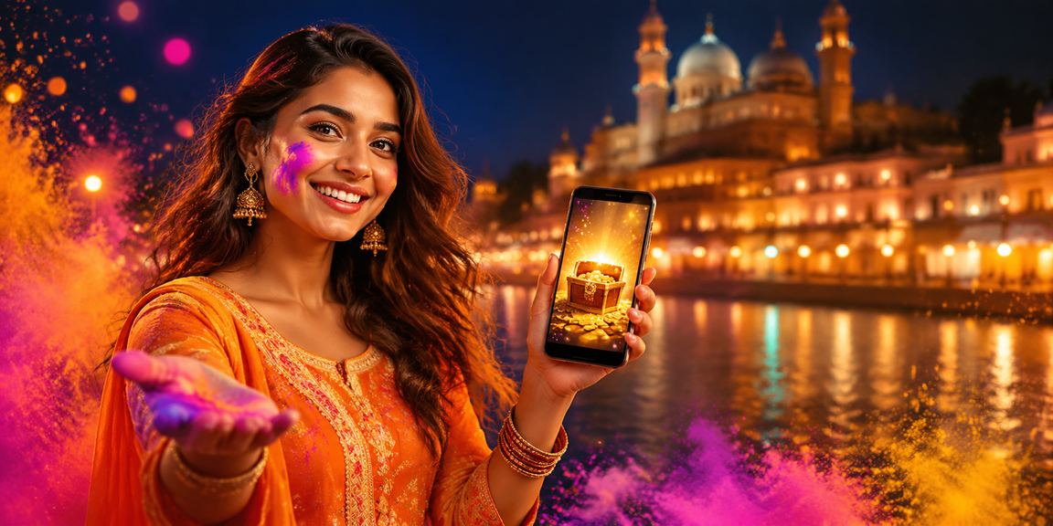 VIP player enjoying casino gaming in Lucknow at night